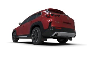 Mazda CX-50 Mud Flap - Rally Armor - UR - Black/White Logo - `23-`25